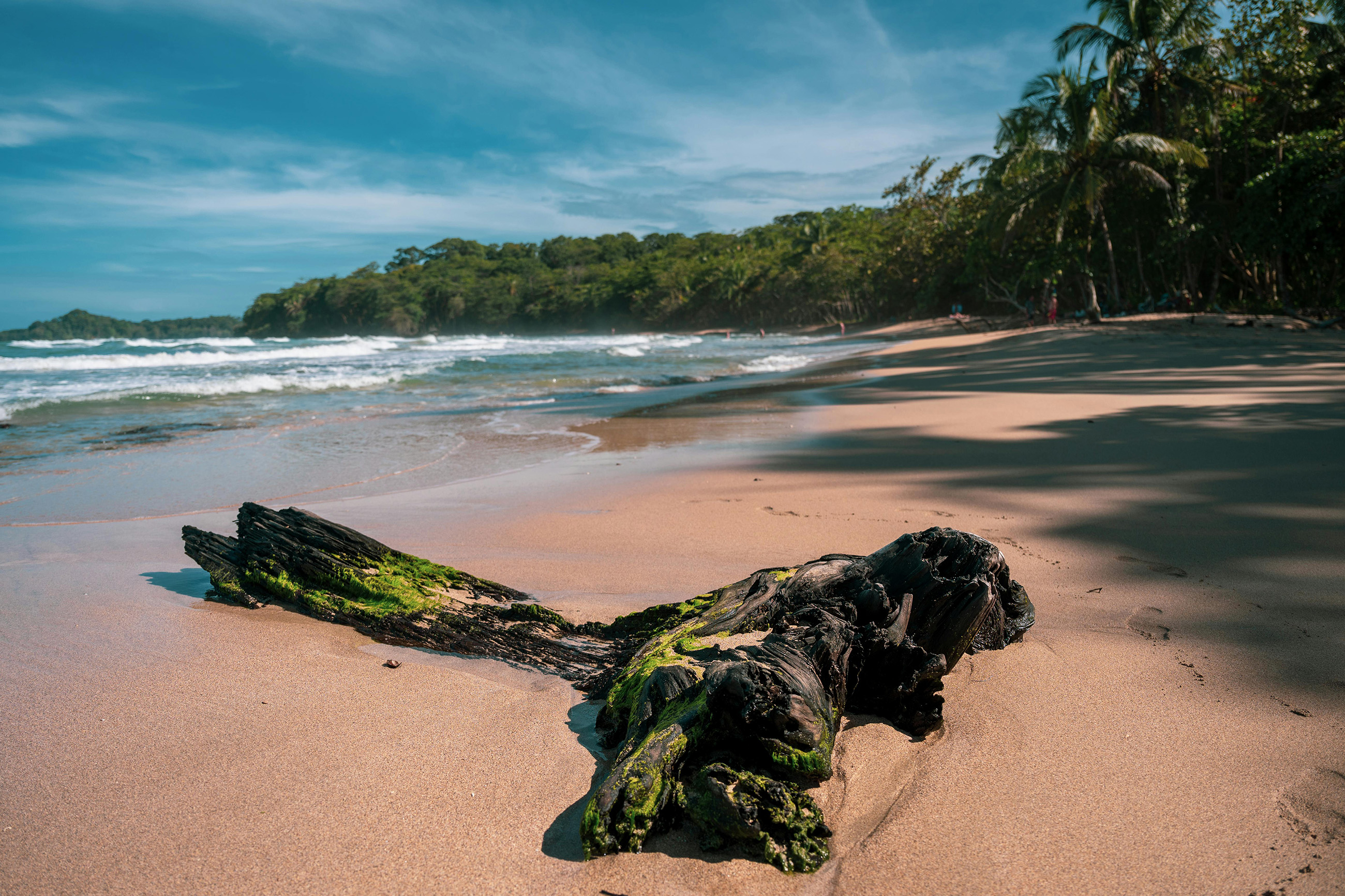 Unspoiled and beautiful beaches of Puerto Viejo de Talamanca, a peaceful place to live in Costa Rica.