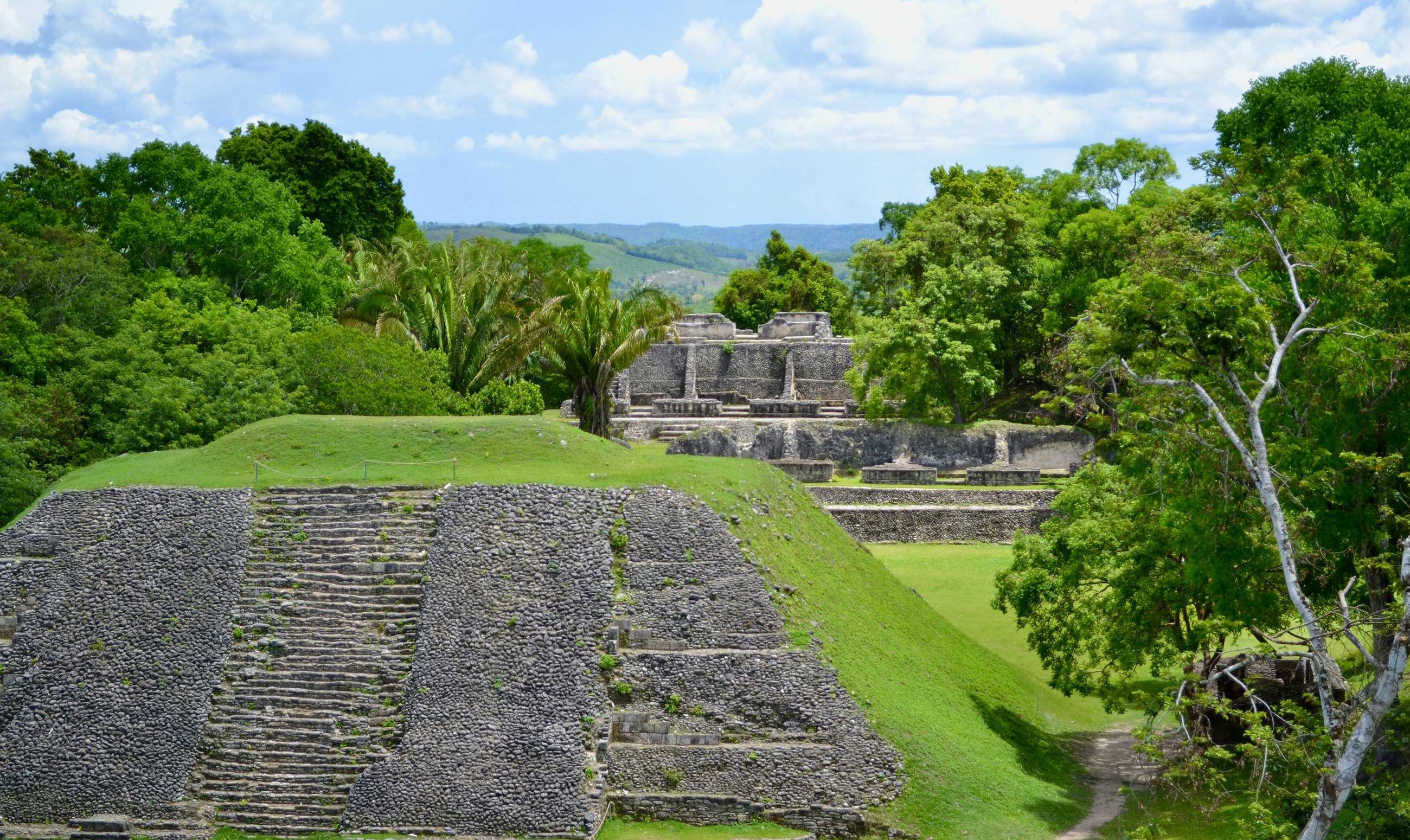 Ancient Mayan temple ruins near Belmopan/ Xunantunich Mayan Ruins, Park Street, Belize