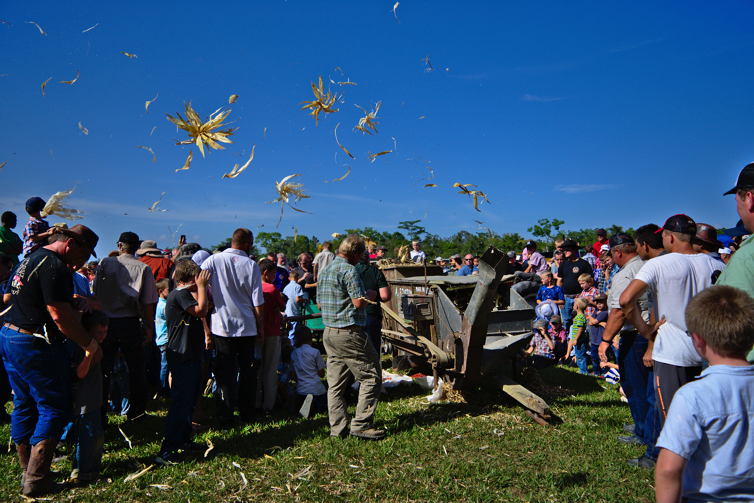 Community corn festival in Belize