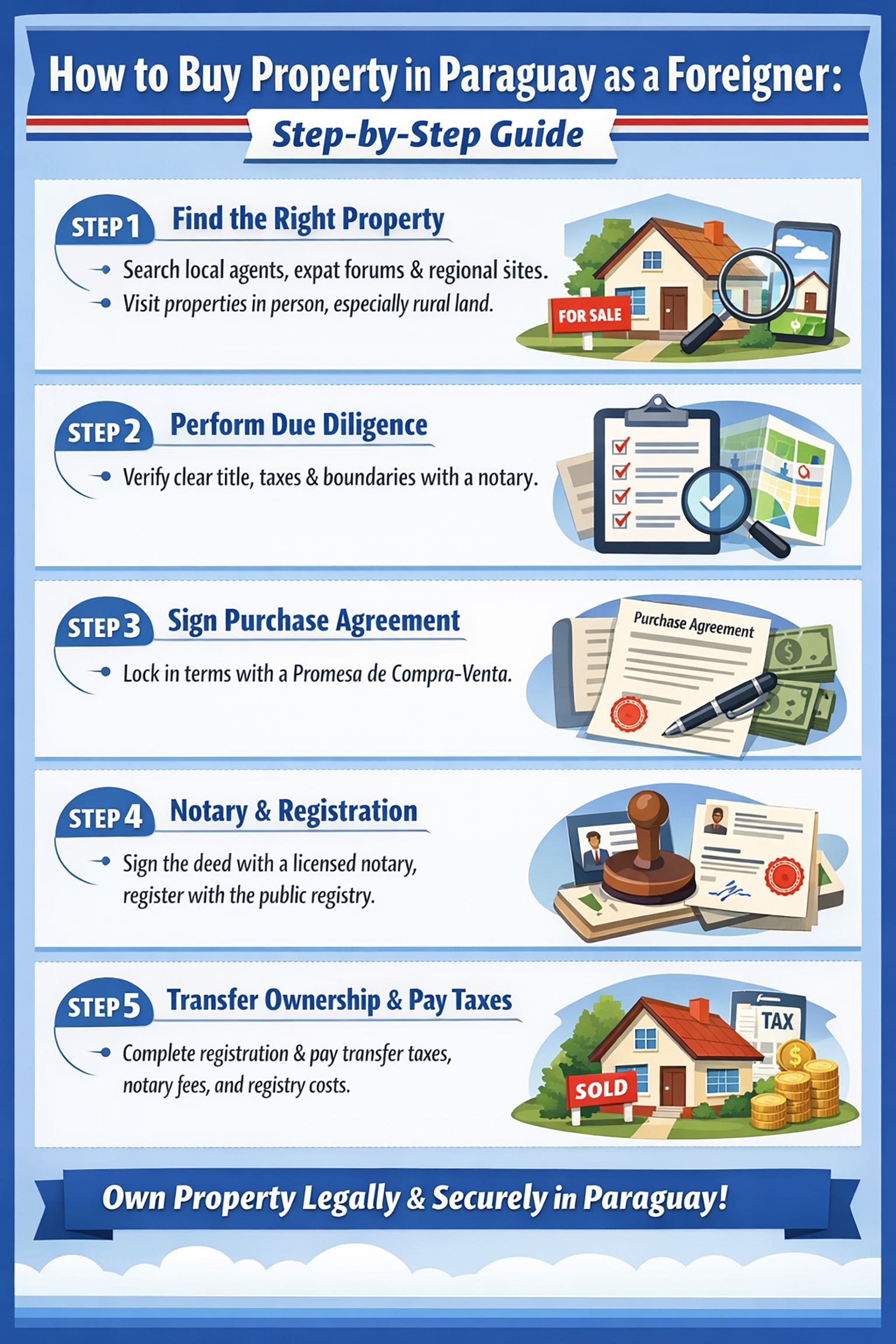 step-by-step-infographic-buying-property-paraguay-foreigner-2026 Infographic: Step-by-step guide to buying property in Paraguay as a foreigner in 2026 – safe, legal process