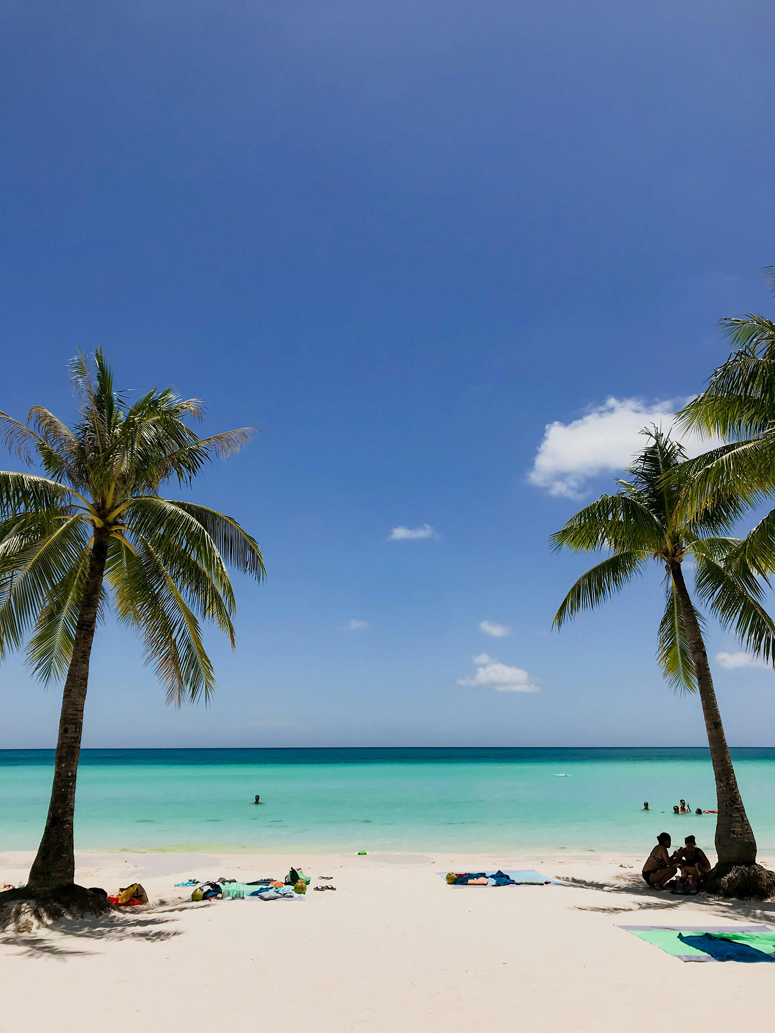 corn-islands-nicaragua-white-sand-beach-paradise White sand beach with palm trees on the Corn Islands Nicaragua ideal for remote living