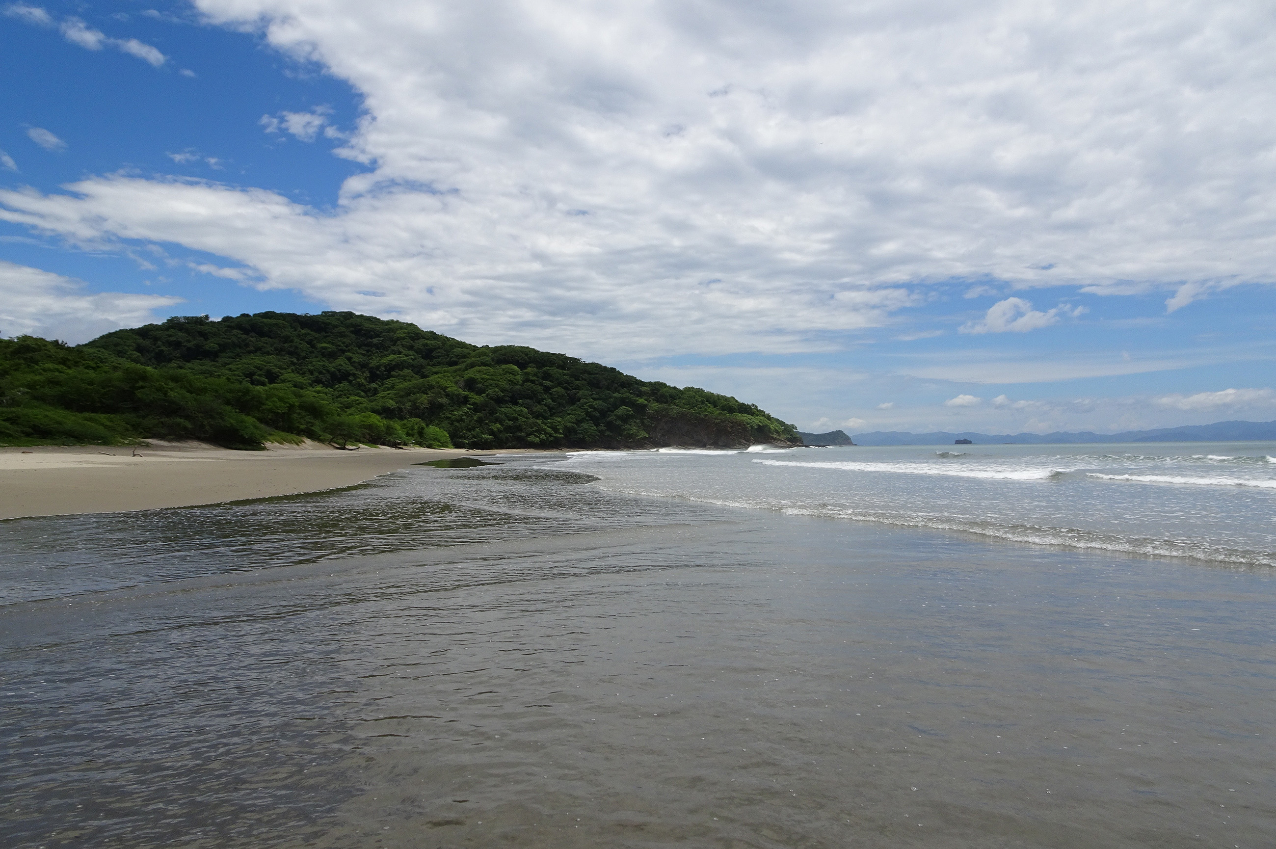 Beautiful beach in San Juan del Sur, Nicaragua 