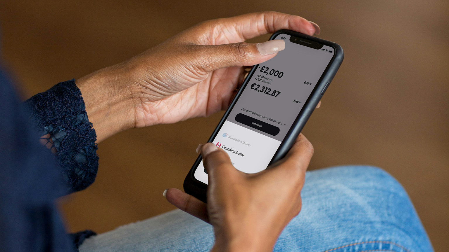 Making an international money transfer from Paraguay using mobile banking