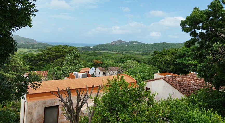 León Nicaragua jungle neighborhood with ocean view