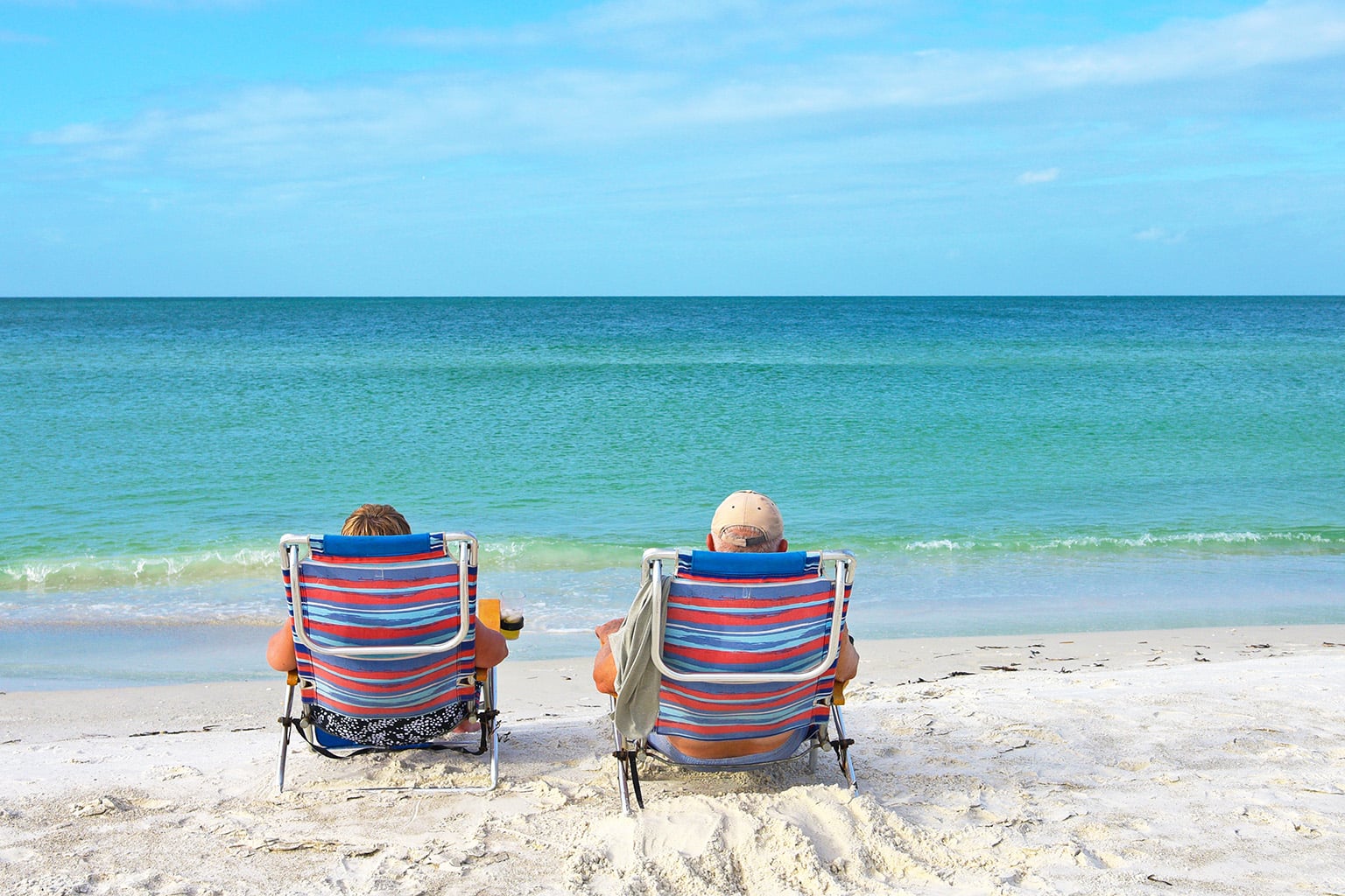 belize-qrp-couple-relaxing-beach-looking-at-sea Couple relaxing on a Belize beach under the Belize Qualified Retirement Program 2026