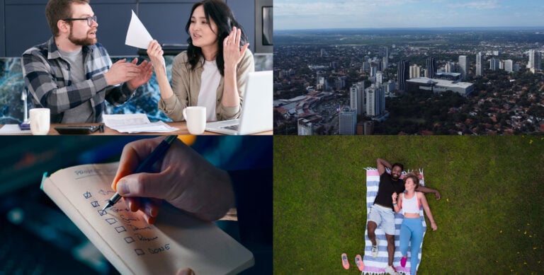 Moving to Paraguay checklist 2026 featuring relocation planning, Asuncion skyline, expat lifestyle, and preparing for a move abroad