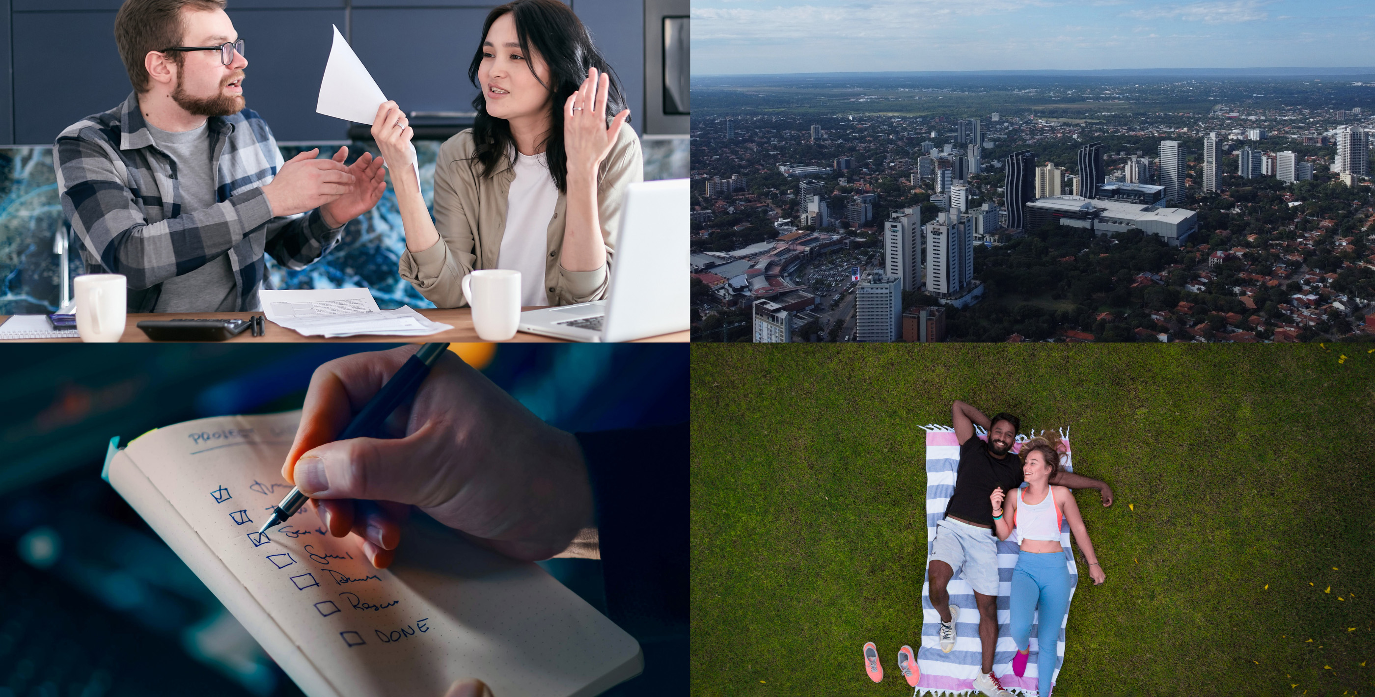 Moving to Paraguay checklist 2026 featuring relocation planning, Asuncion skyline, expat lifestyle, and preparing for a move abroad